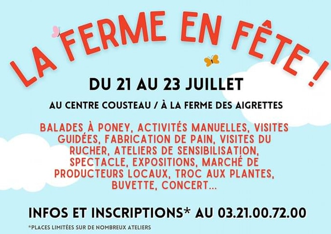 Programmation de l été Centre Cousteau